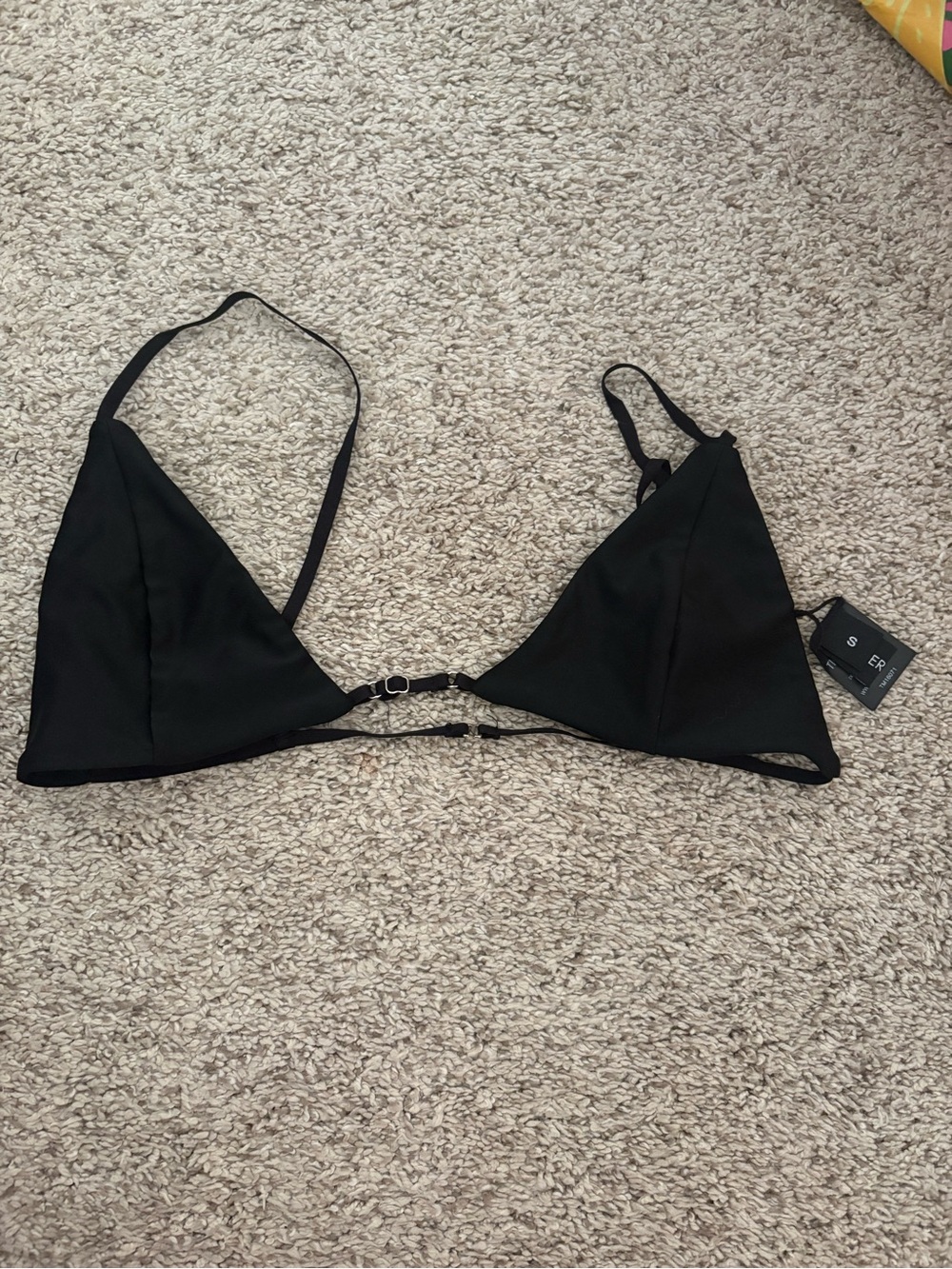Tiger Mist Black Triangle Bralette